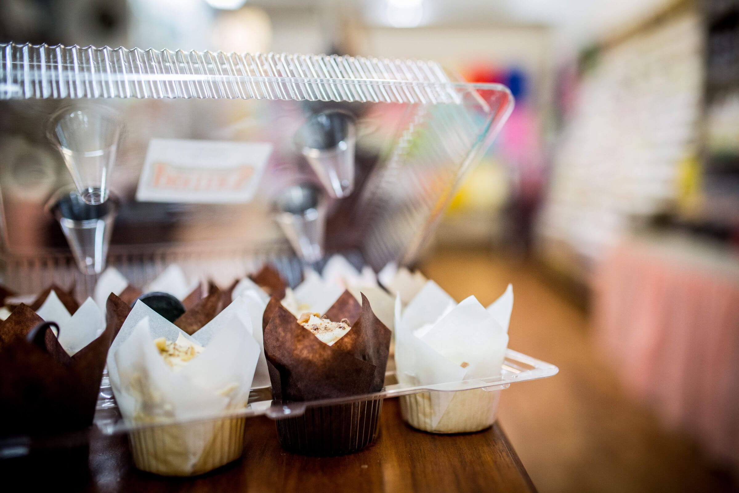 Cupcakes from the bakery at Pinter's Garden Center